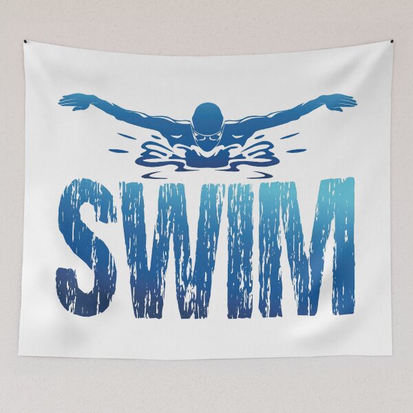Item preview, Swim - Swimming Vintage designed and sold by TheInkElephant.