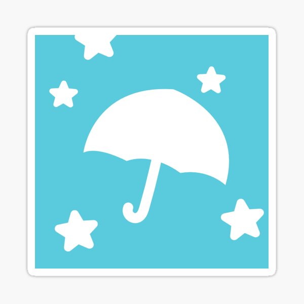Raining Stars Sticker