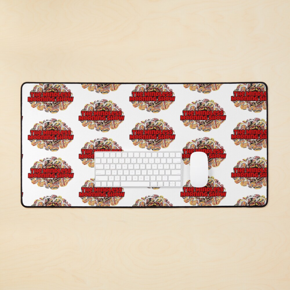 Mindless Morning Show Titled Logo Mouse Pad