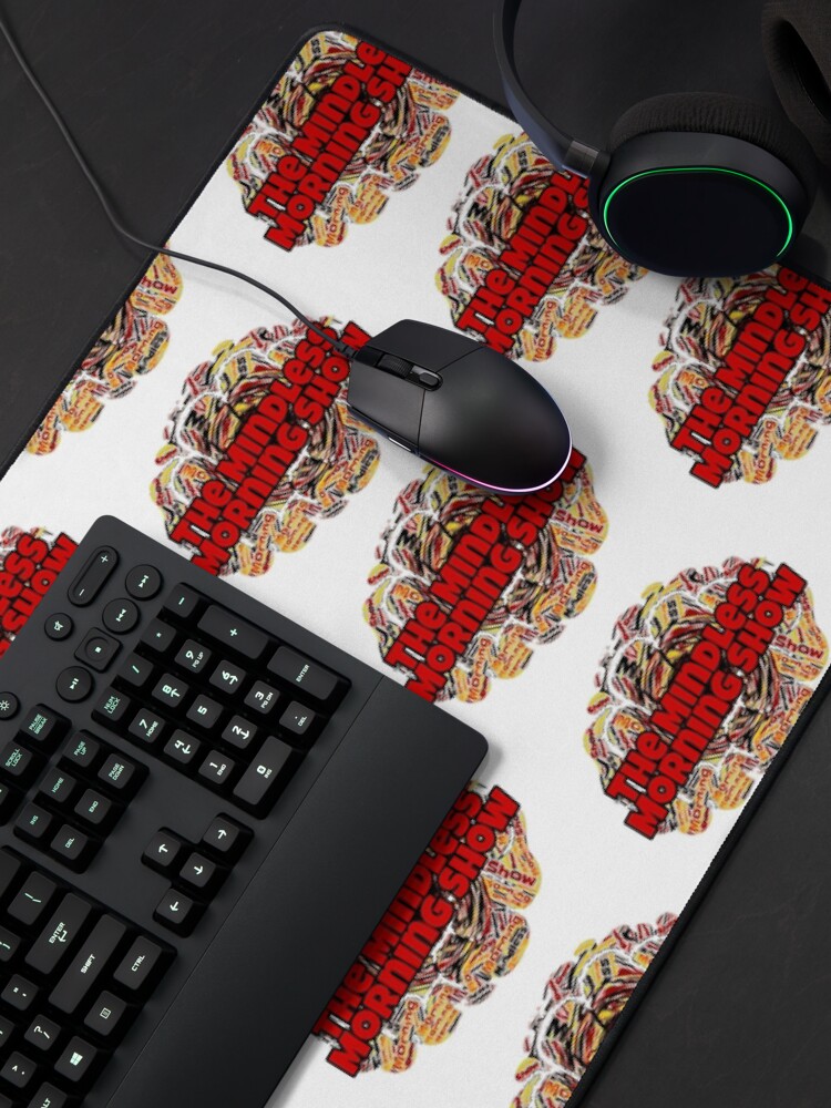 Alternate view of Mindless Morning Show Titled Logo Mouse Pad