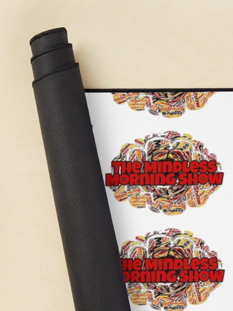 Alternate view of Mindless Morning Show Titled Logo Mouse Pad