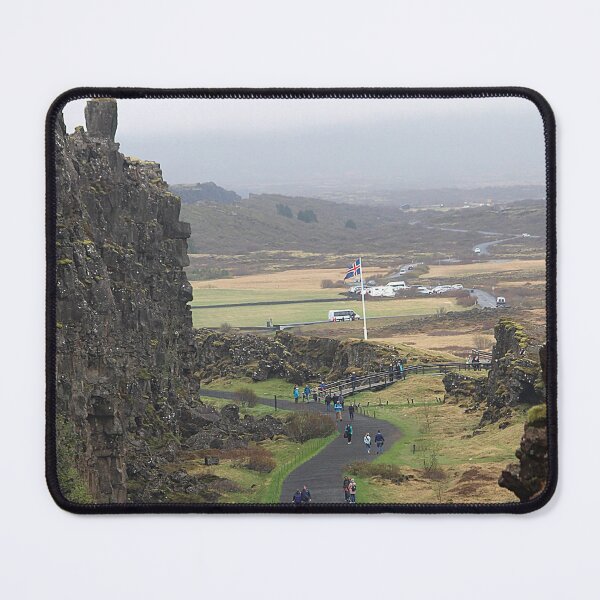 Item preview, Thingvellir, Iceland, and the Tectonic Plates designed and sold by Martha Sherman.