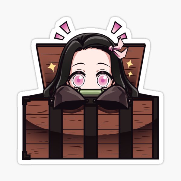 Nezuko Car Sticker