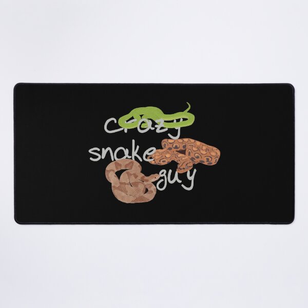 Item preview, Crazy Snake Guy designed and sold by Amy Hadden.
