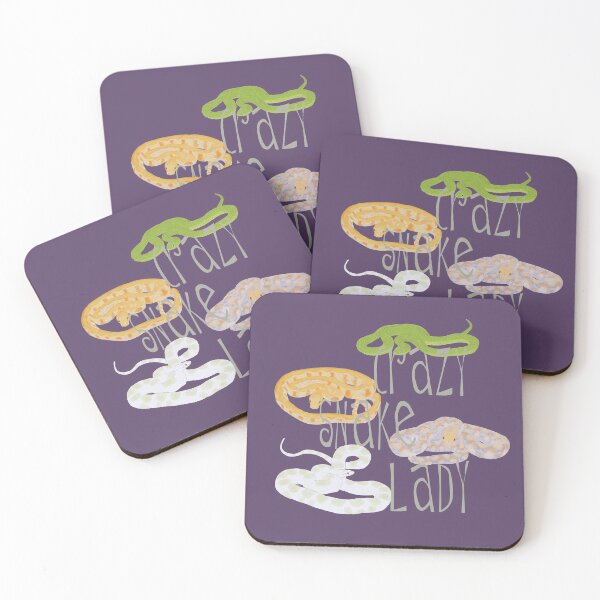 Item preview, Crazy Snake Lady designed and sold by Amy Hadden.