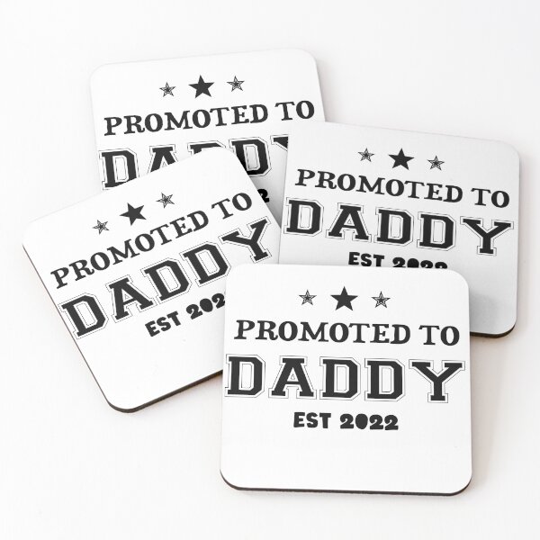 Item preview, Promoted To Daddy Est 2022 Soon To Be Father designed and sold by Trendy Stitch.