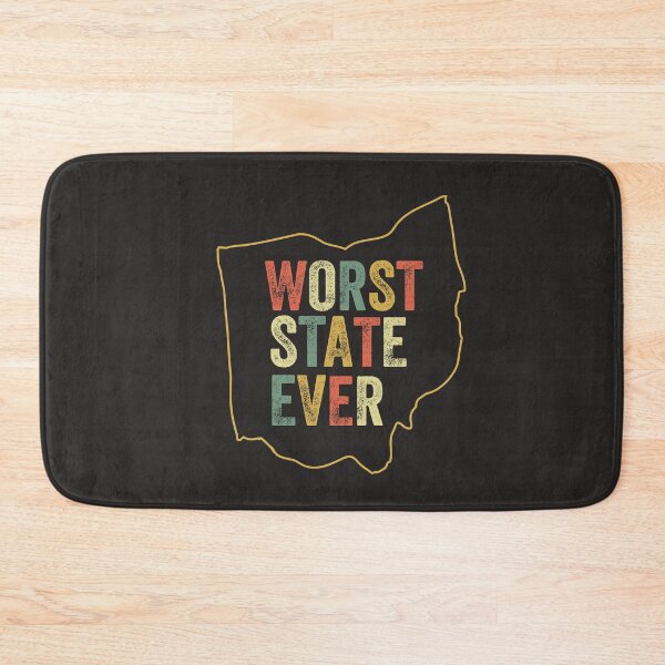 Item preview, Worst State Ever Ohio Sucks Funny Sports Fan Rivalry Humor designed and sold by gkao.
