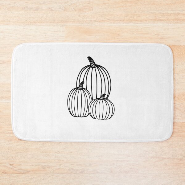 Item preview, Simple Pumpkins Line Drawing designed and sold by makesbymiss.