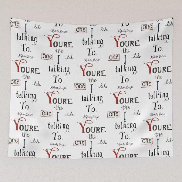 Item preview, Malcolm Bright quote designed and sold by Hollygolightly8.