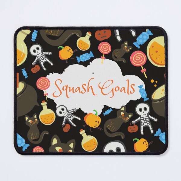 Item preview,   Squash Goals dark Black Halloween Cat Skull Candy Pumpkin pattern designed and sold by IMYGREAT32.