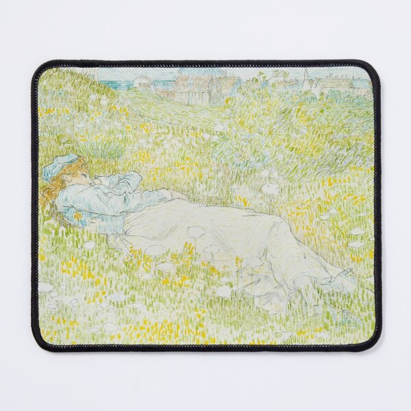 Item preview, Lady laying in a field flowers designed and sold by GiftnFun.