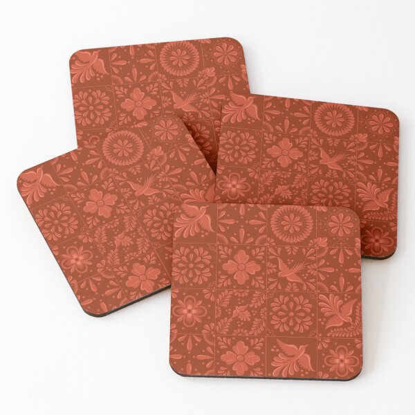 Item preview, Mexican Brick Color Talavera Tile Pattern by Akbaly designed and sold by Akbaly.