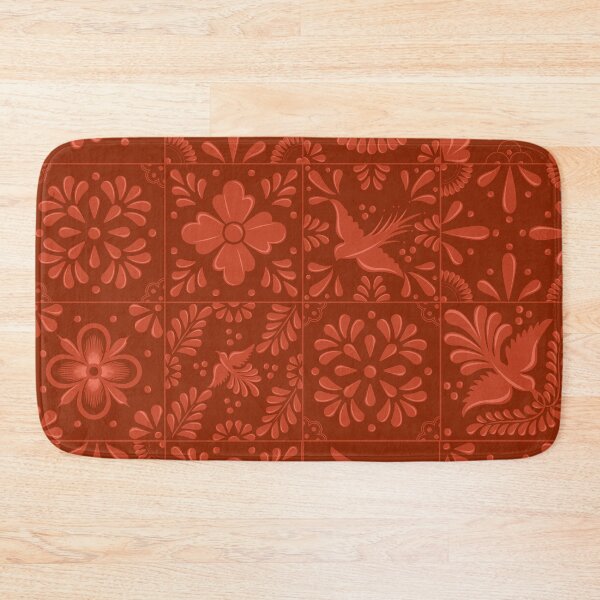 Item preview, Mexican Brick Color Talavera Tile Pattern by Akbaly designed and sold by Akbaly.