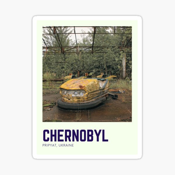 Artikel-Vorschau von Tschernobyl Pripyat, Ukraine Reiseplakat, designt und verkauft von GhostlyWorld.