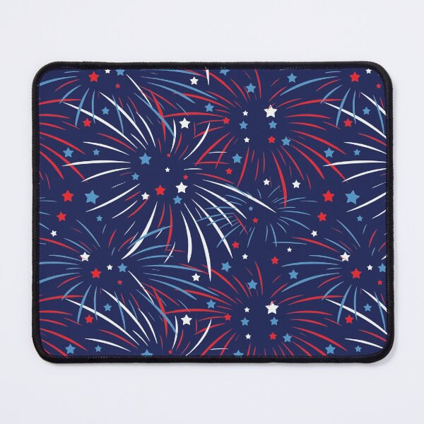 Item preview, Red White Blue Fireworks Stars designed and sold by ironydesigns.