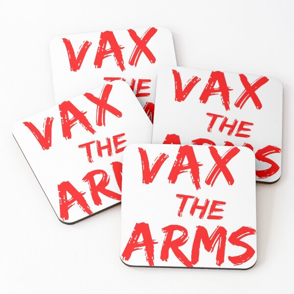 Item preview, Vax the arms vaccine pun designed and sold by Ahmer Qureshi.