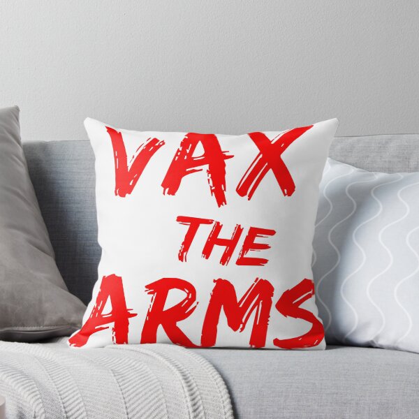 Item preview, Vax the arms vaccine pun designed and sold by Ahmer Qureshi.