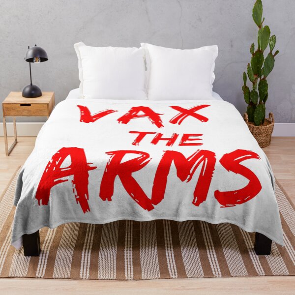 Item preview, Vax the arms vaccine pun designed and sold by Ahmer Qureshi.