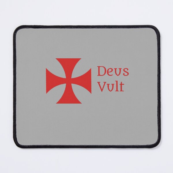 Item preview, Templar motto Deus vult designed and sold by Enriquegl.