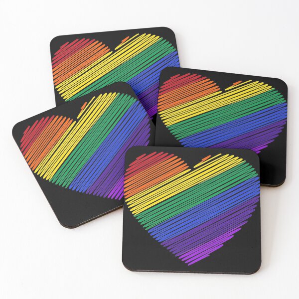Item preview, Rainbow Heart designed and sold by StephenMollie.