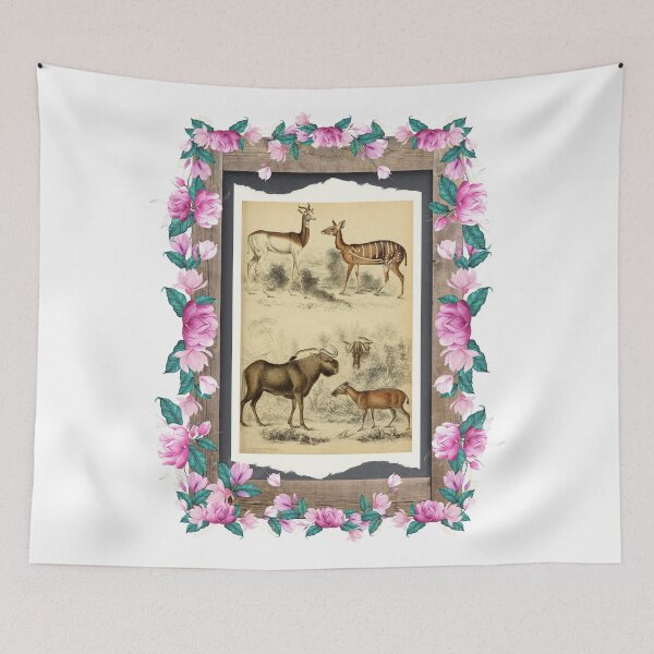 Item preview, Zoological board Antilopes - Zoological designs and zoology boards designed and sold by AdvanceDesign.