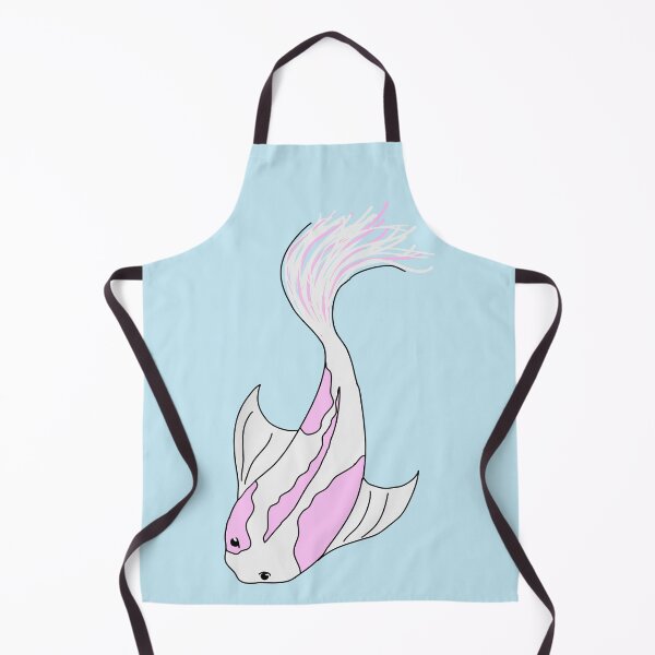 Item preview, pink and white koi fish designed and sold by alisadesigns.