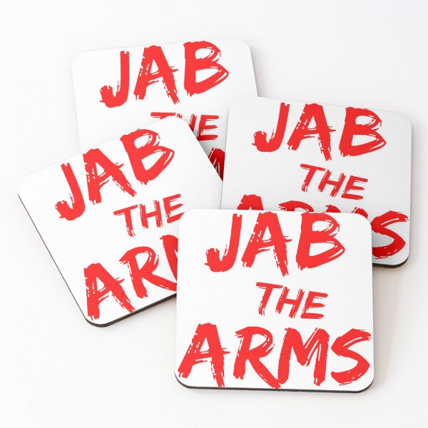 Item preview, Jab the arms vaccine pun designed and sold by Ahmer Qureshi.