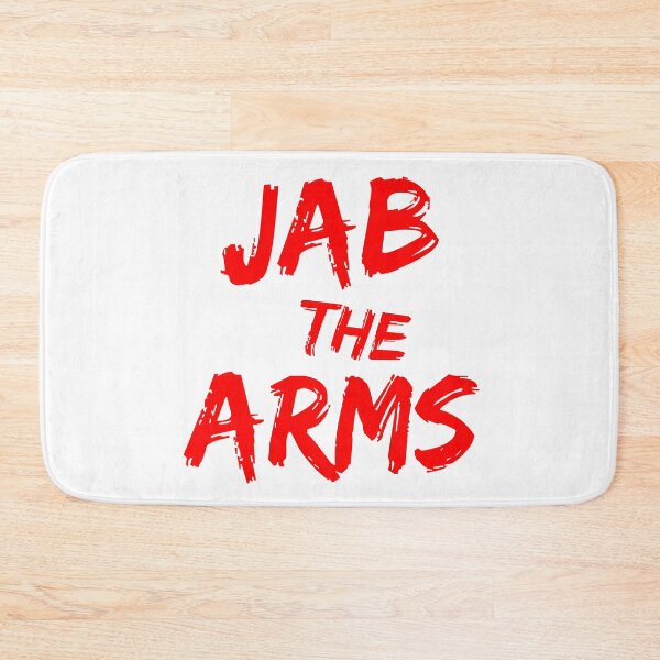 Item preview, Jab the arms vaccine pun designed and sold by Ahmer Qureshi.