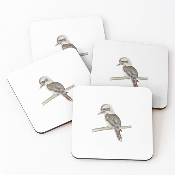 Item preview, Australian Kookaburra! Say hello to this fine fella who sits in his old gum tree. designed and sold by RachaelCurryArt.