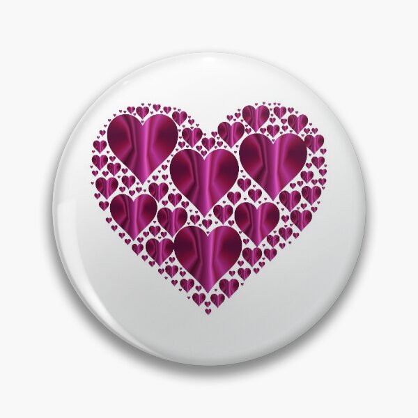 Item preview, Pink Metallic Heart designed and sold by StephenMollie.