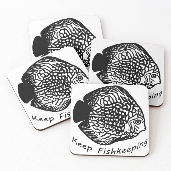 Item preview, Discus Fish, Keep Fishkeeping  designed and sold by CaptinAubs.