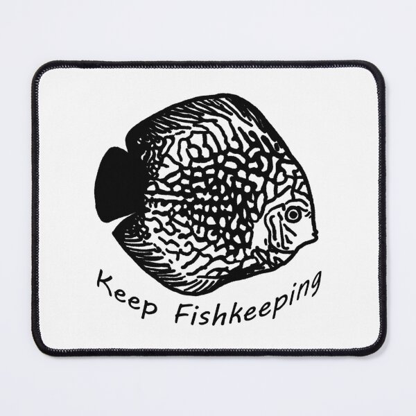 Item preview, Discus Fish, Keep Fishkeeping  designed and sold by CaptinAubs.