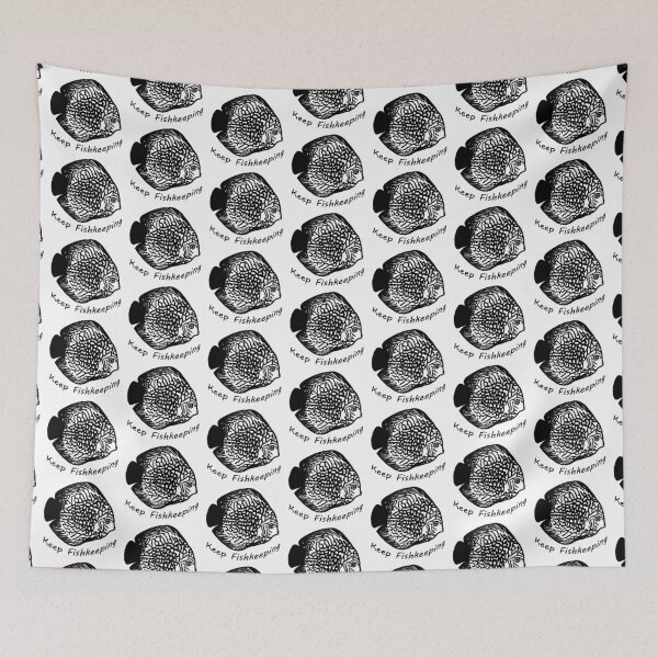 Item preview, Discus Fish, Keep Fishkeeping  designed and sold by CaptinAubs.