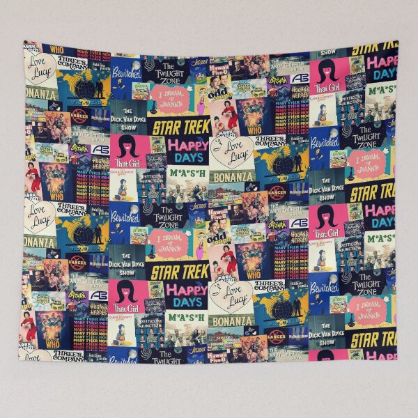 Item preview, Classic television collage designed and sold by Hollygolightly8.