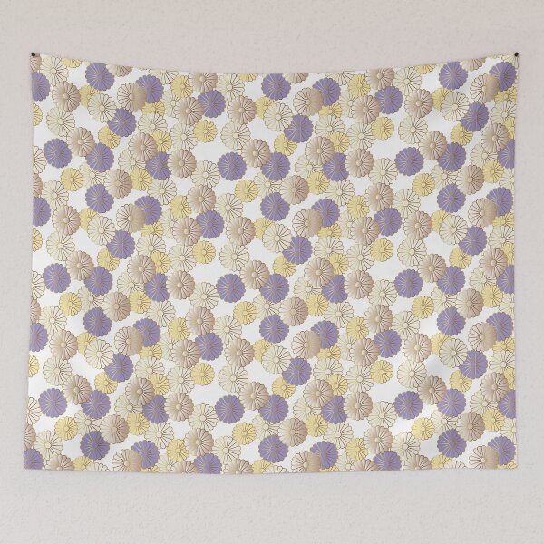 Item preview, Seamless japanese wagara chrysanthemum pattern designed and sold by urban-color.