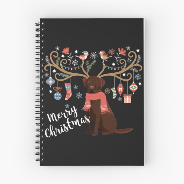 Artikelvorschau, Chocolate Labrador Retriever Weihnachten entworfen und verkauft von Clavitaps.