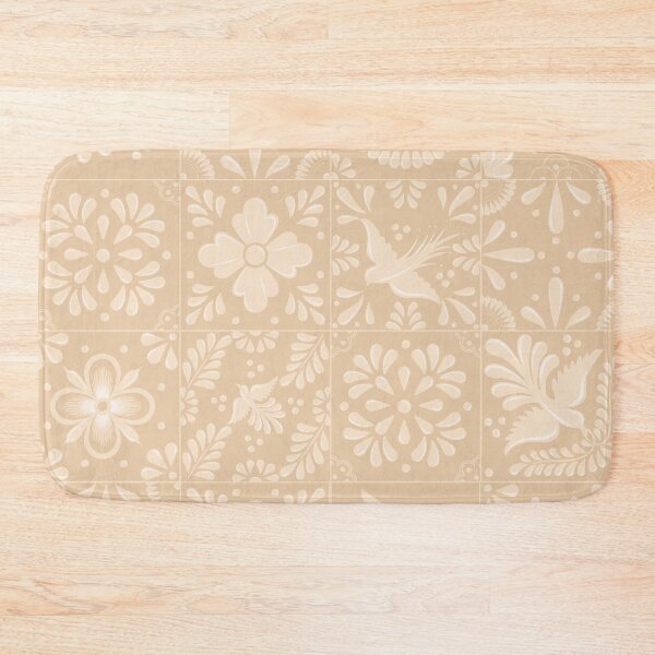 Item preview, Mexican Beige Talavera Tile Pattern by Akbaly designed and sold by Akbaly.