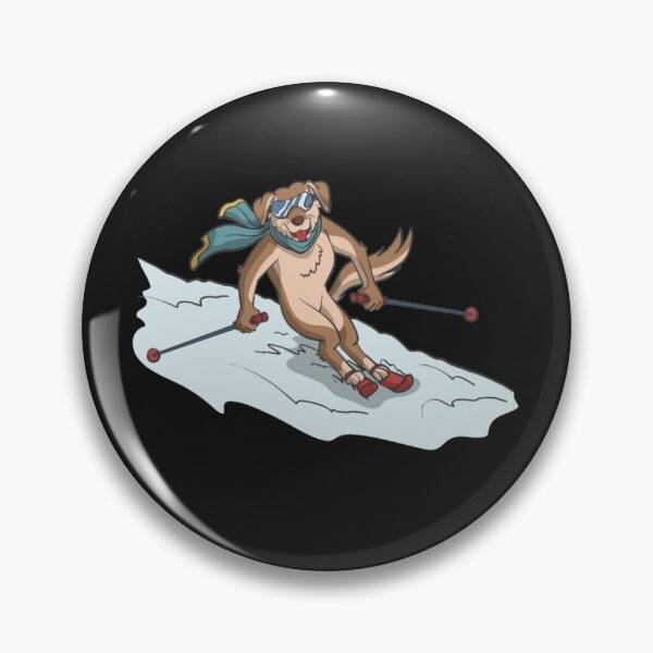 Item preview, Labrador Retriever Dog skiing designed and sold by Clavitaps.