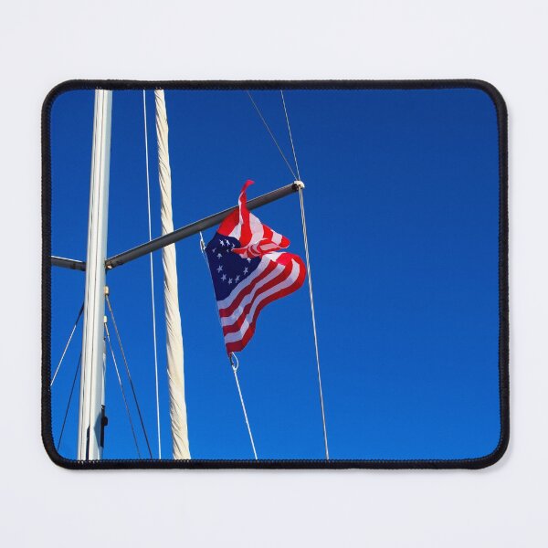 Item preview, Betsy Ross Flag on a Windy Day designed and sold by banditandkoko.
