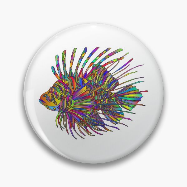 Artikelvorschau, Psychedelischer Fisch entworfen und verkauft von StephenMollie.