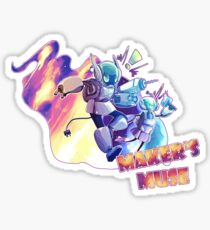 Call to Action! Maker's Muse Sticker