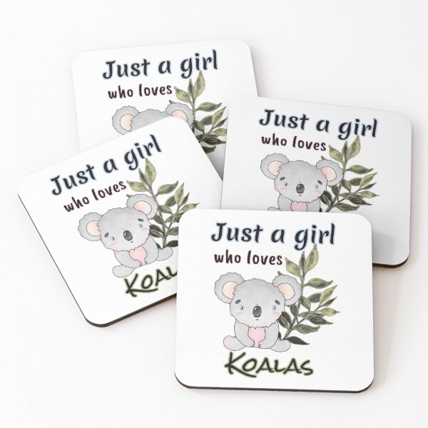 Item preview, Just a girl who loves koalas | lover koalas designed and sold by NathBros.