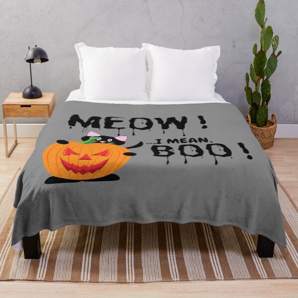 Item preview,  Meow I Mean BOO Best Halloween  designed and sold by Tiienda ⭐⭐⭐⭐⭐(1.3k).
