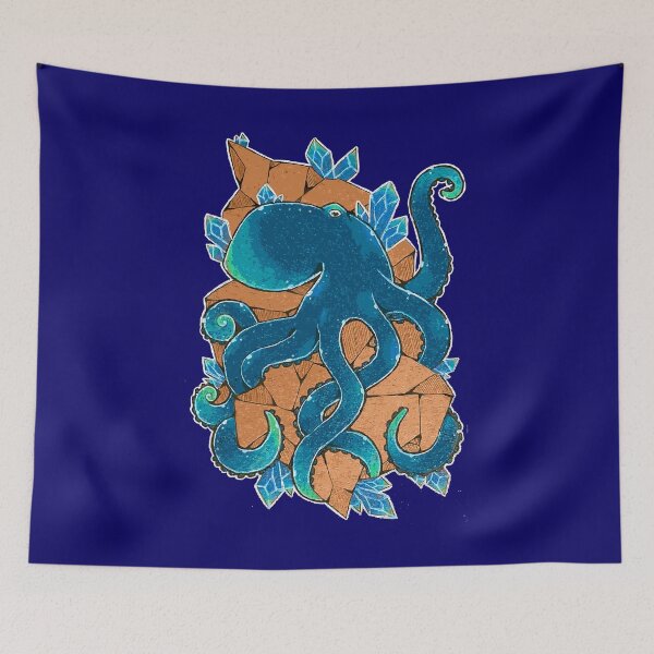 Item preview, Octopus on the rocks designed and sold by FotoLibreStudio.