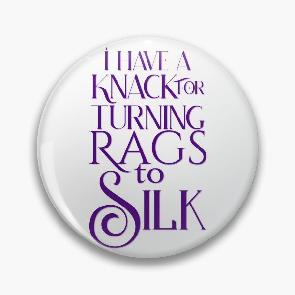 Item preview, Rags to Silk Lady Godelieve Saying (Simplified) designed and sold by Art by Kendra Crae.
