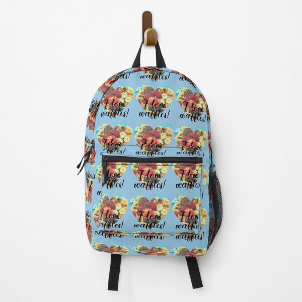 Item preview, I Love Waffles With Fruit, Chocolate and Candy! designed and sold by Twittlefish.