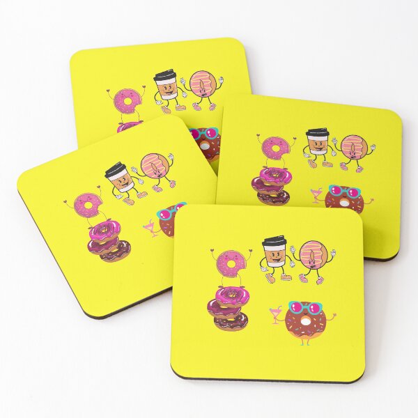 Item preview, Funny Doughnut Characters designed and sold by surprise-to-me.