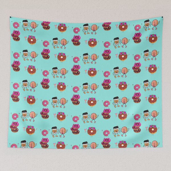 Item preview, Funny Doughnut Characters designed and sold by surprise-to-me.