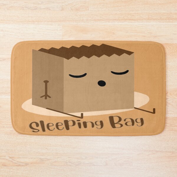 Item preview, Cute Sleeping Bag Pun designed and sold by goodguy53.