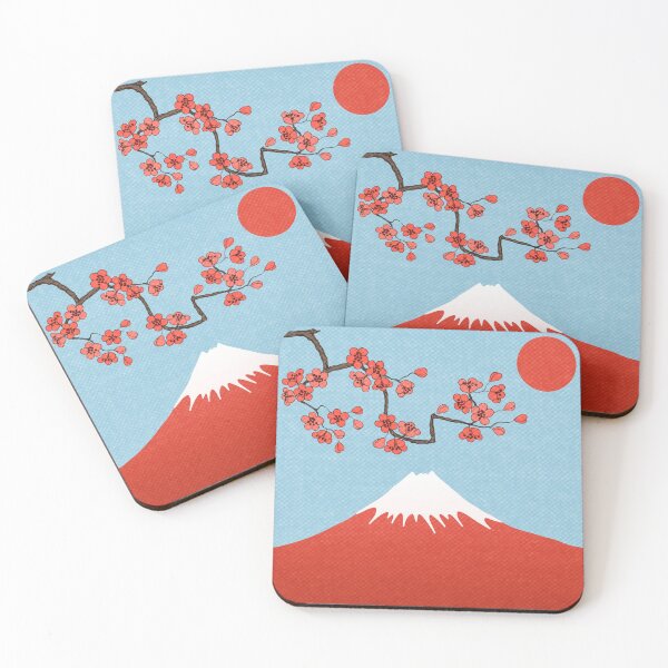 Item preview, Seamless japanese cherry  blossoms pattern designed and sold by urban-color.